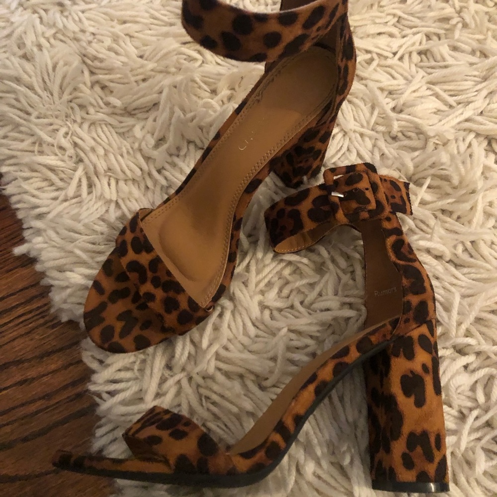 Cheetah Heels